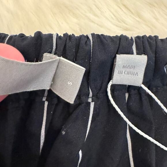 Vince Striped Asymmetric Rope-Tie Skirt Small - Picture 8 of 15